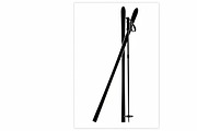 collection of Winter Ski Silhouette, an Illustration by Amazin_art (Thumbnail 10 of 33)