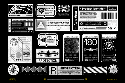 Brutalism Shapes Graphic Asset, an Object Graphic by Fortunes Co
