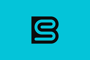 initial letter BS or SB modern logo, a Branding & Logo Template by Rasagama Studio