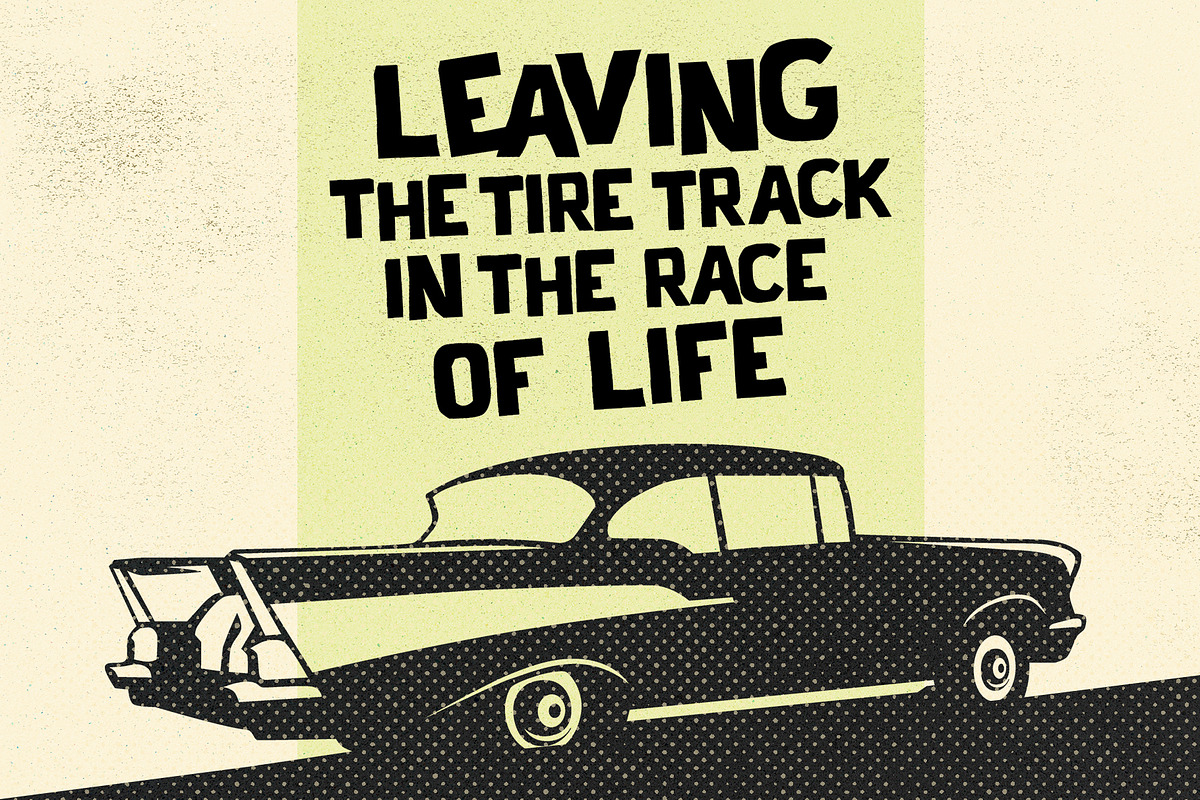 Gasser Gank Sans Serif Display Font, a Sans Serif Font by Pokal Studio (Photo 3 of 8)
