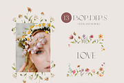 Wildflower Tiny Bright florals, a Decorative Illustration by Grace Noboa Illustrations (Thumbnail 8 of 11)