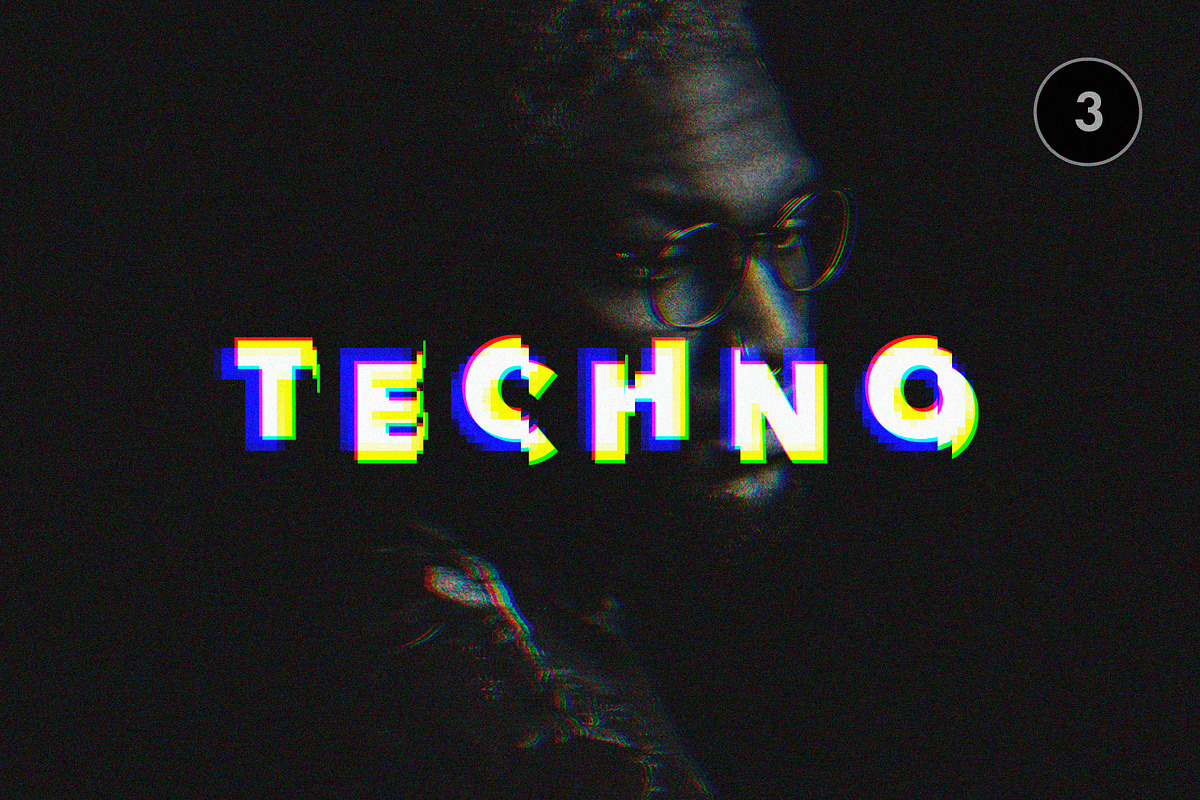 Glitch Text Effects Collection preview 5