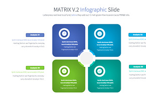 MATRIX V.2 PowerPoint Infographics