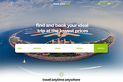 Booking Hotel Template Psd, a Websites & App Template by The Pixel (Thumbnail 1 of 2)