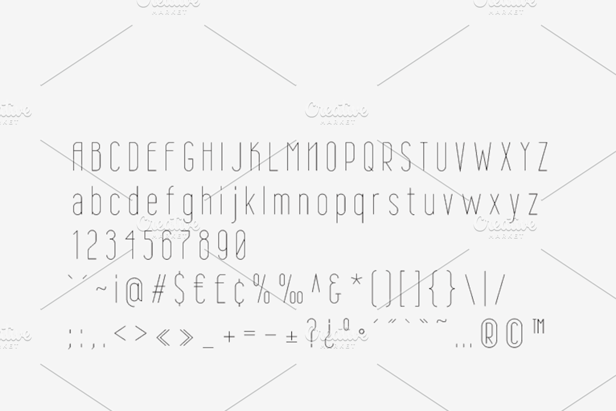 Sedan - Laser, Craft Cutter Font preview 2