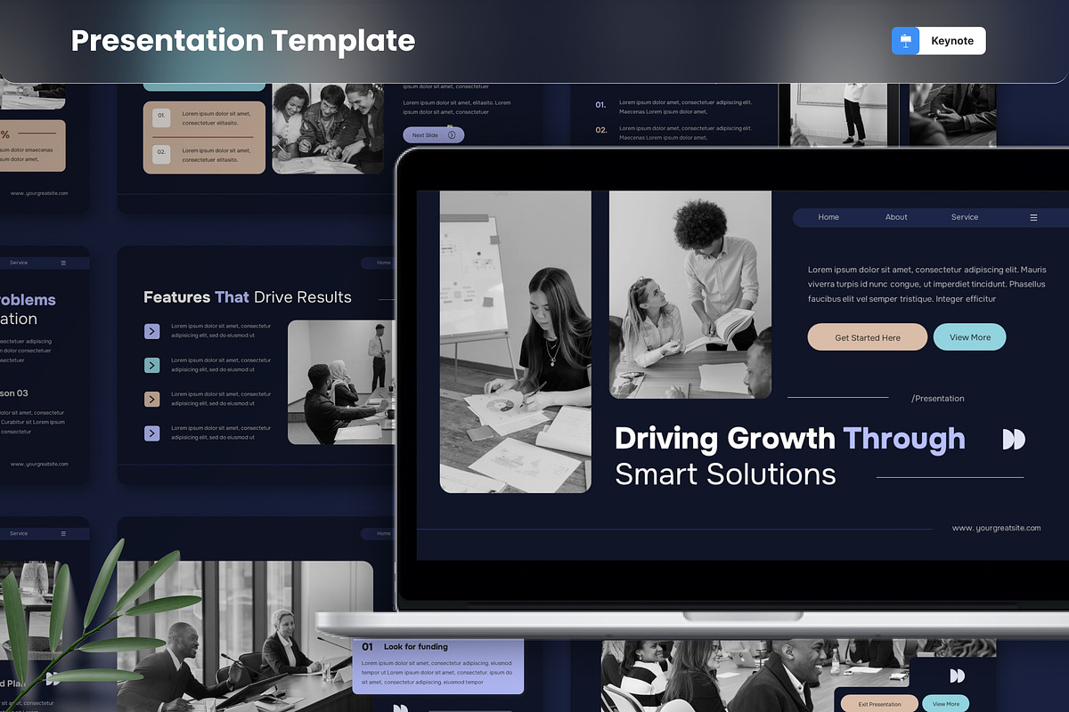 Business Selling Keynote Template