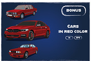 BMW cars 1983, 1988 and 2016 years, an Education Illustration by aliayas (Thumbnail 6 of 7)