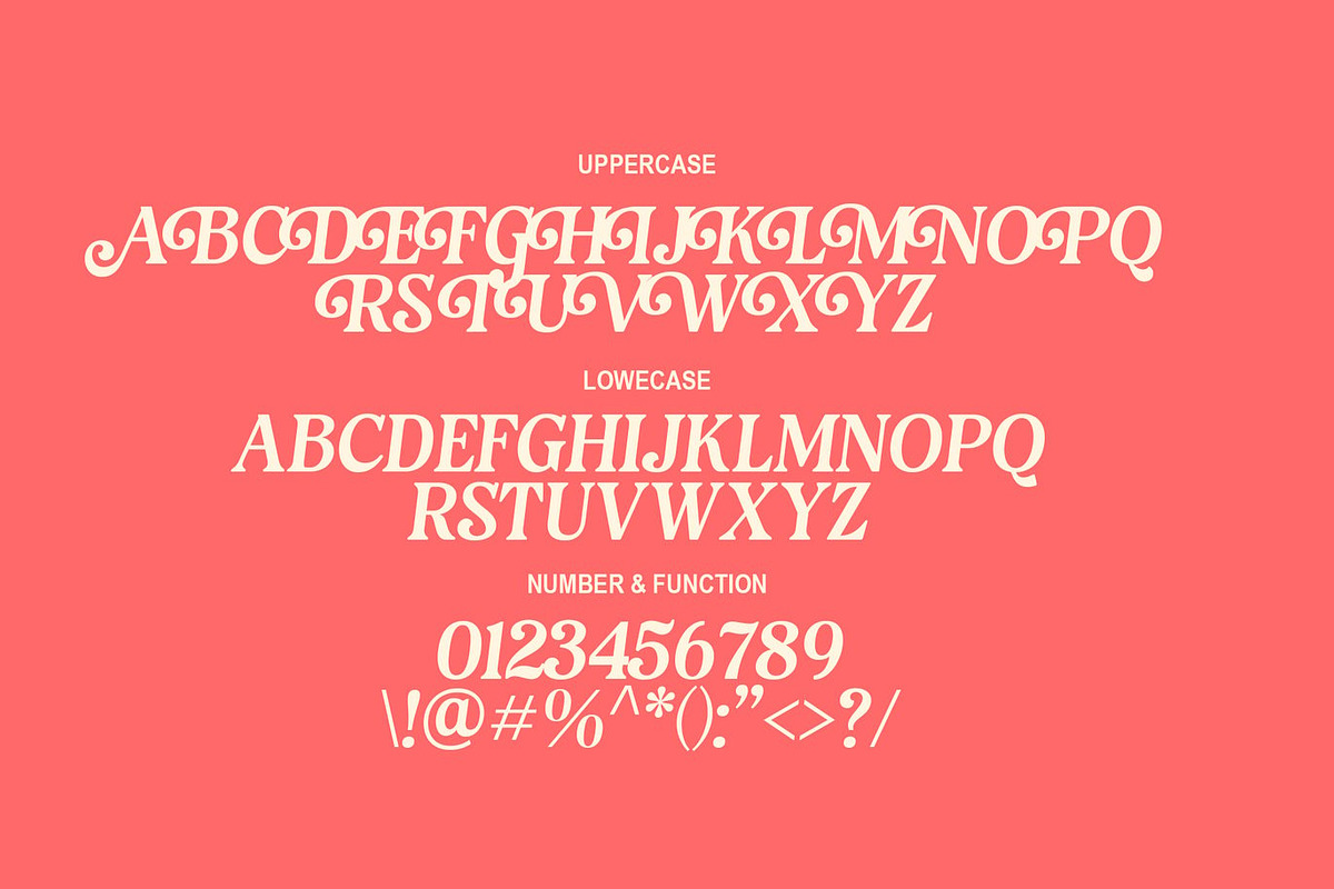 Mawar - Alternate Slant Serif, a Serif Font by Luna Shop (Photo 5 of 9)