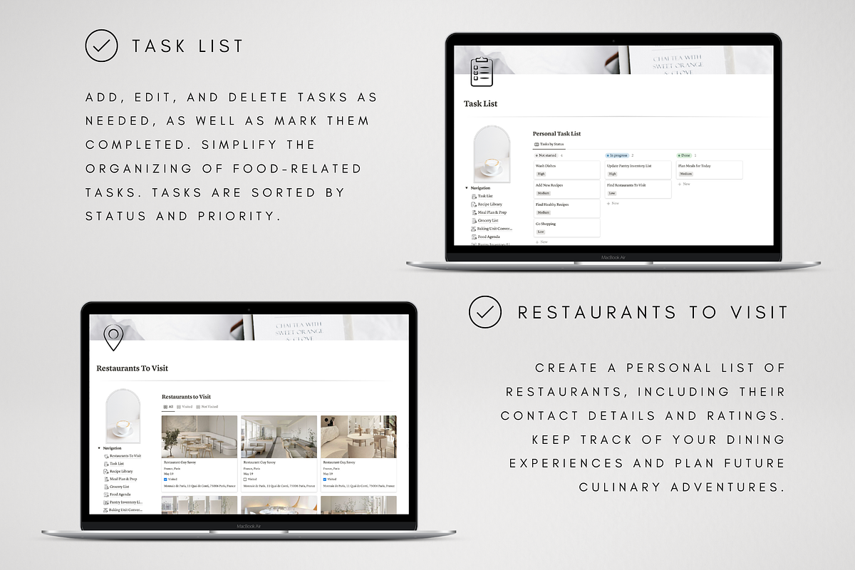 Digital Meal & Nutrition Planner, a Templates & Theme by BRANDcontent (Photo 2 of 8)