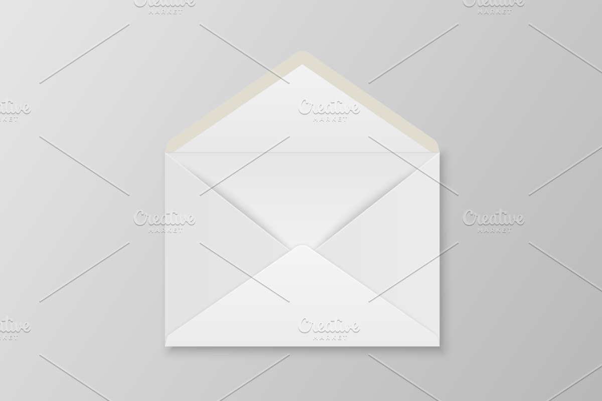 Envelope. Vector Set., an Object Graphic by Gomolach
