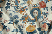 Chinoiserie Print Seamless Patterns, a Pattern Graphic by Olya Creative (Thumbnail 14 of 20)