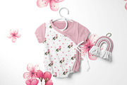 SPRING CHERRY BLOSSOM SET, a Decorative Illustration by YULIYA MART DESIGN (Thumbnail 4 of 10)
