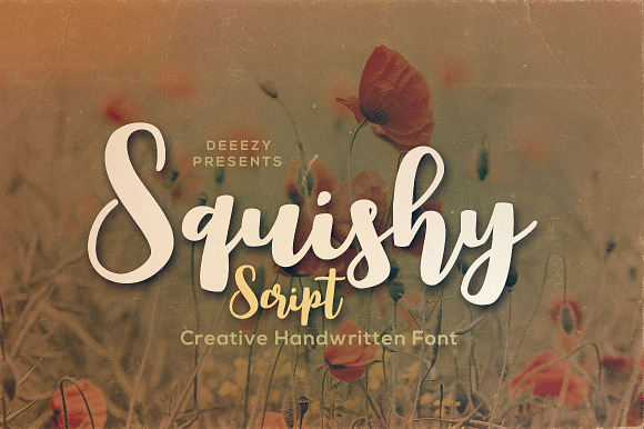 Squishy Script Font preview 8