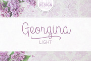 Georgina Light, a Script Font by Brittney Murphy Design (Thumbnail 1 of 3)