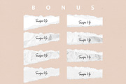 Torn Paper Instagram Story Sticker, an Object Graphic by U + Me Studio (Thumbnail 9 of 9)