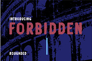 Forbidden tree roughded /forzatype, a Sans Serif Font by ForzaType (Thumbnail 9 of 9)