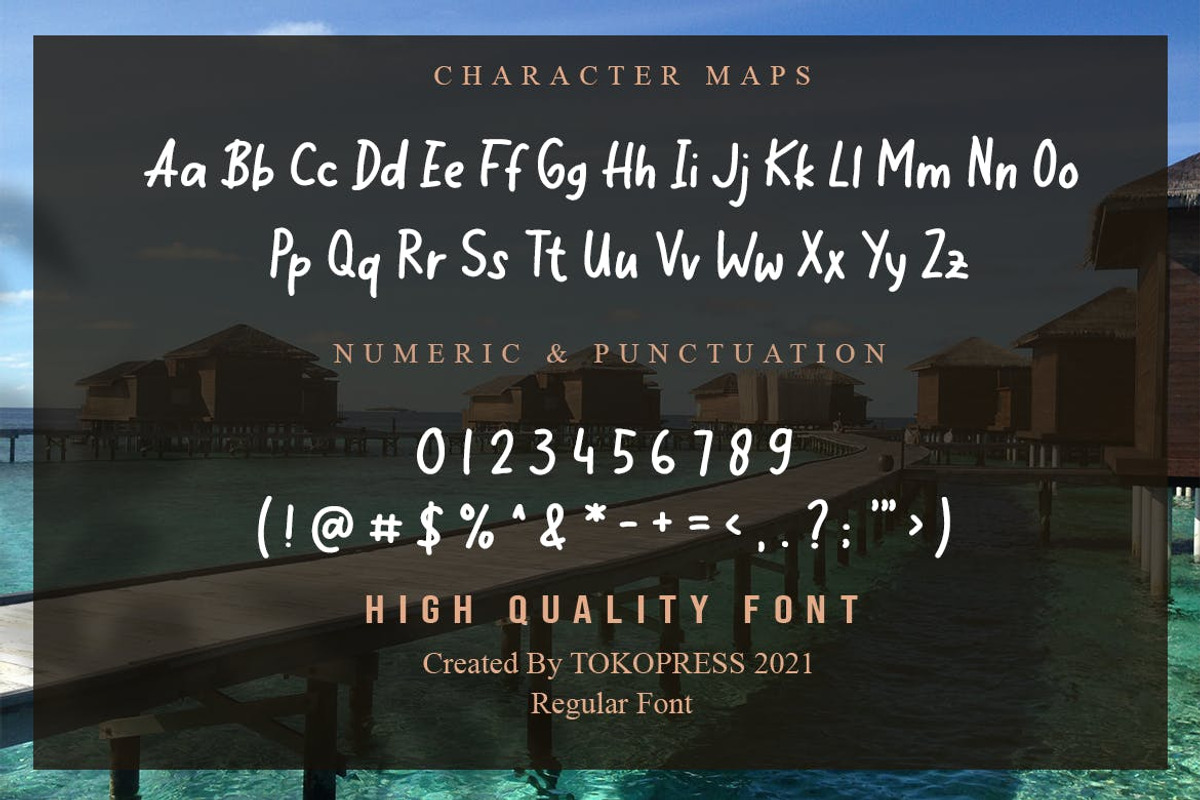 Travel Journal - Handwriting Font, a Sans Serif Font by TokoPress (Photo 4 of 10)