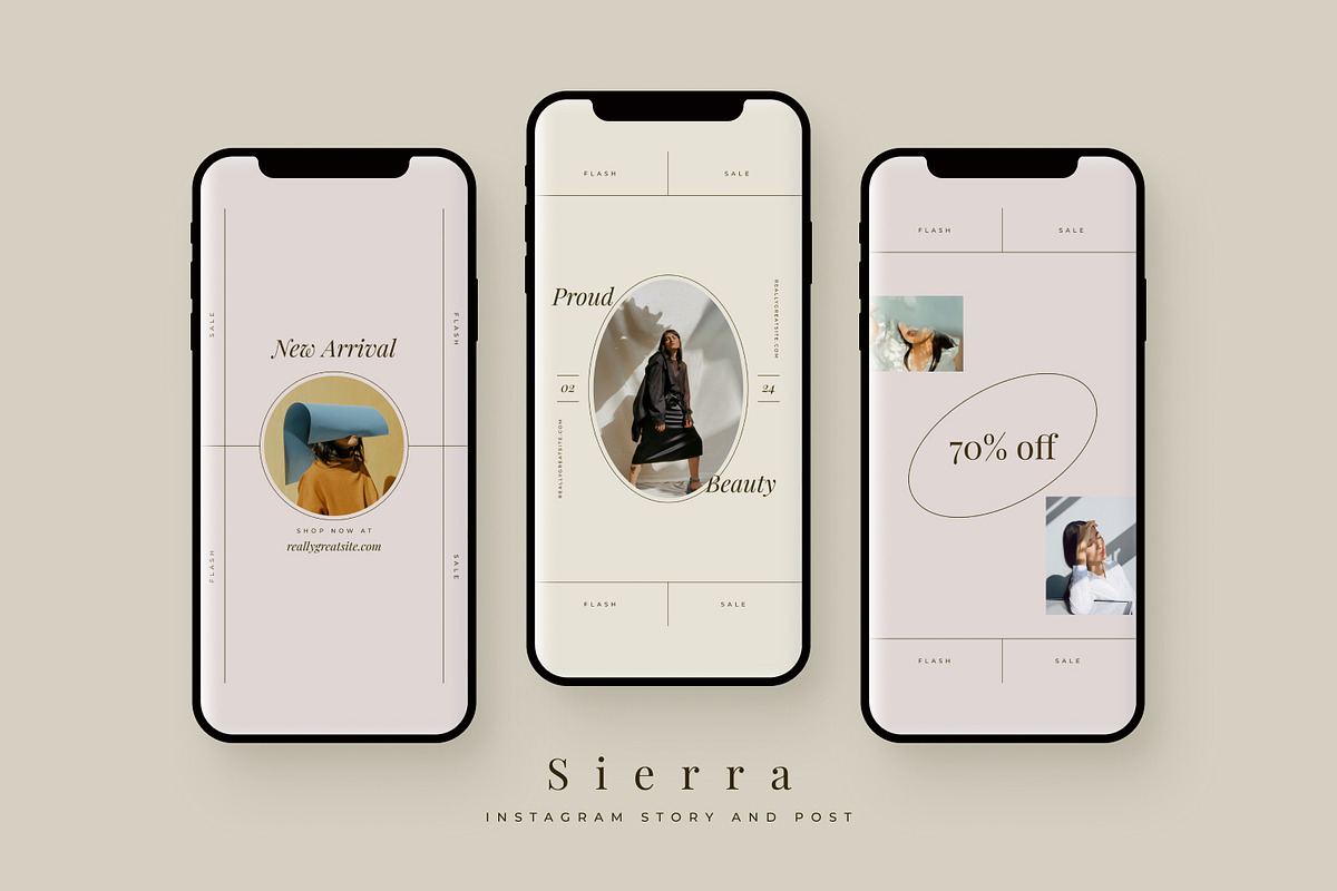 Sierra - Instagram Stories and Post, a Social Media Template by MYDesign (Photo 2 of 5)