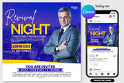 5 Church Flyers Bundle | Canva, a Graphic by graphicforest (Thumbnail 4 of 7)