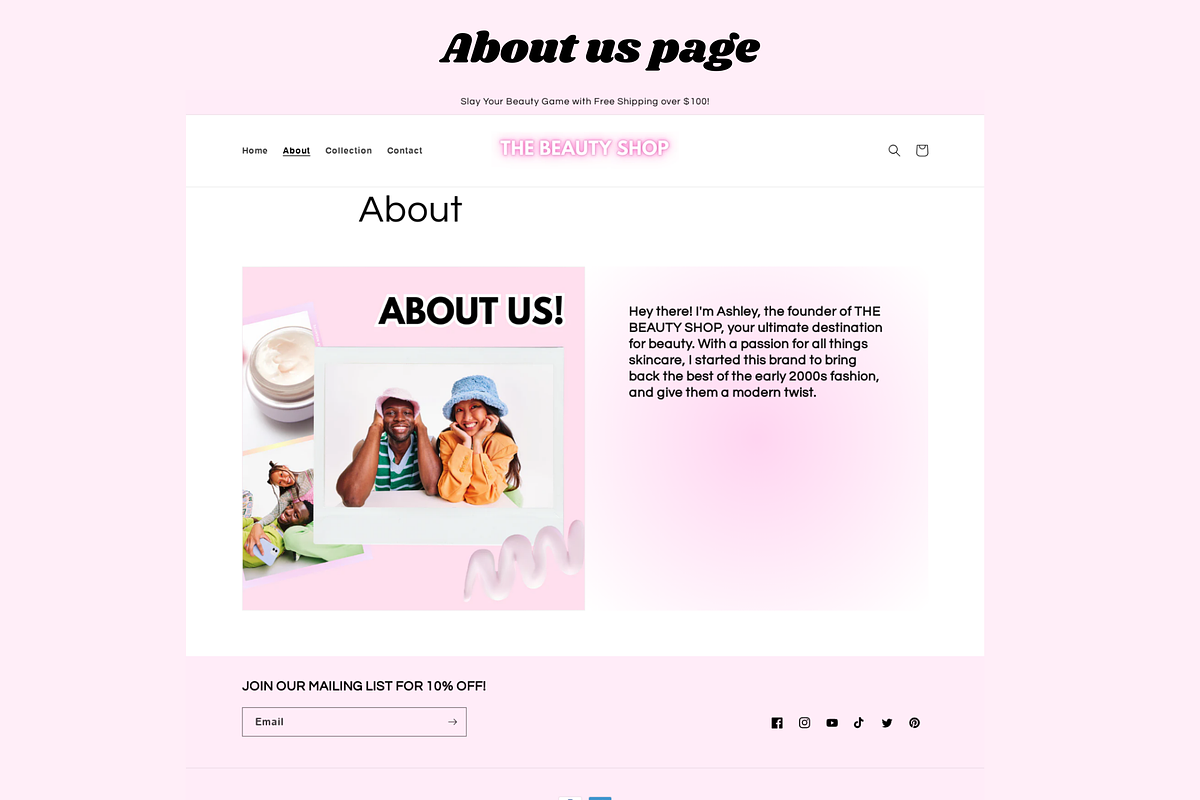 Beauty Shopify Theme, Skincare, a Shopify Template by PLANETSEL (Photo 6 of 7)