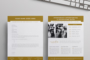 Blog Media Kit + Sponsorship | 5 Pgs, a Resume Template by Blogger Kit Co. (Thumbnail 7 of 7)
