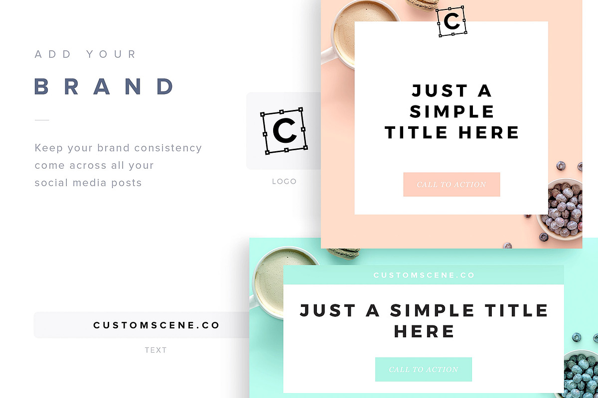 Social Media Kit + Stock Photos, a Social Media Template by Custom Scene (Photo 3 of 8)