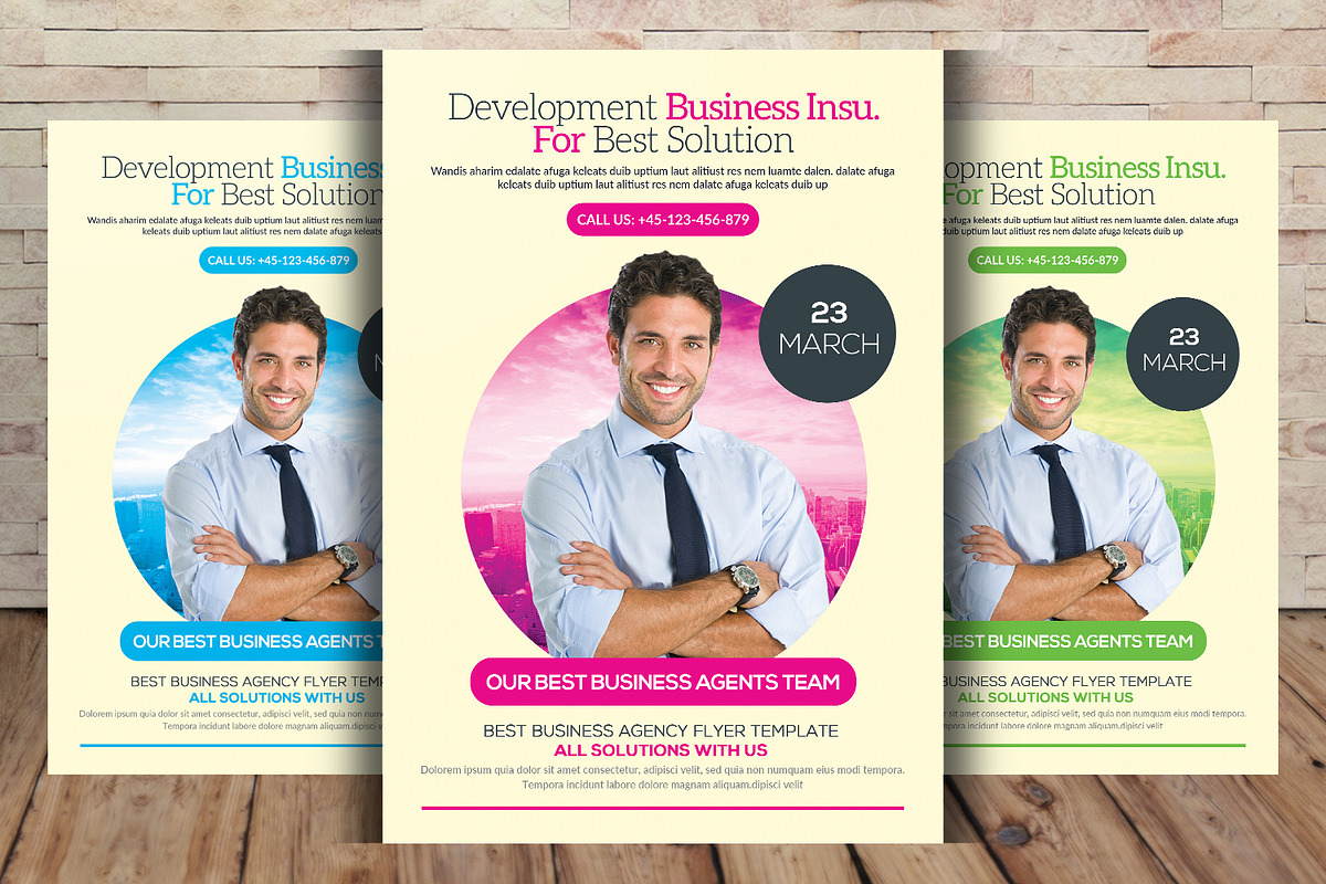 Business Agent Flyer, a Flyer Template by Graphic Templates (Photo 1 of 4)