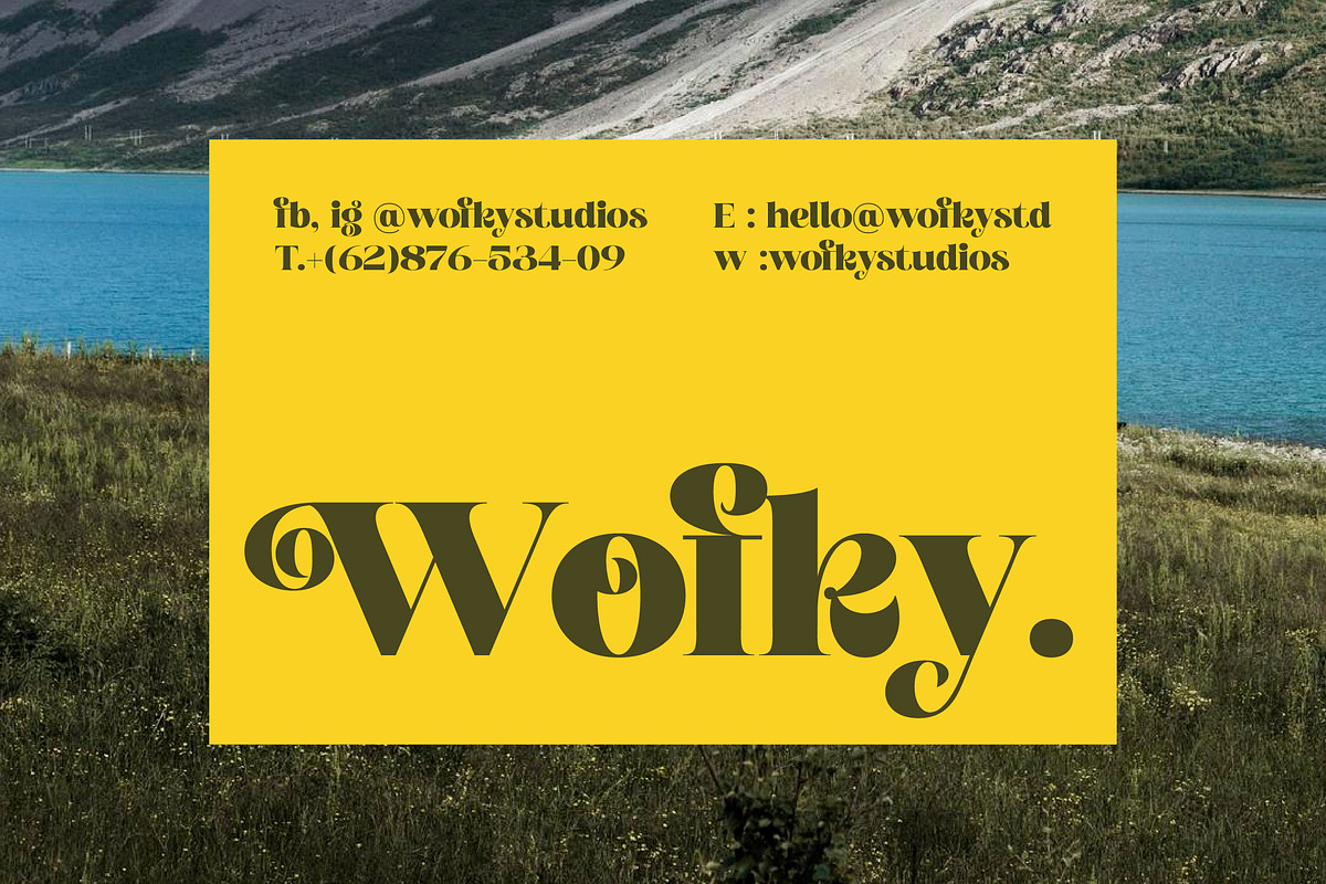 Broftin Resort Bold Serif Display, a Serif Font by timelesstype.co (Photo 6 of 20)