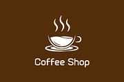 Coffee Shop Logo, a Food Illustration by Kaushal Jangid (Thumbnail 2 of 5)