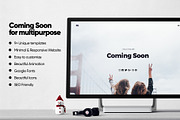 Coming Soon Minimal Template, a Websites & App Template by Faizur Rehman (Thumbnail 4 of 8)