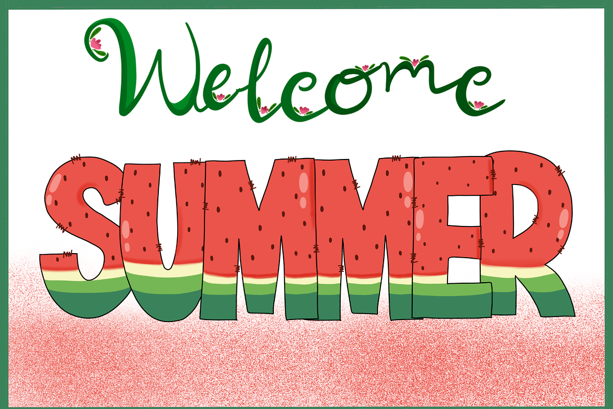Hello Summer-PNG fonts, a Symbol Font by It me digital art (Photo 5 of 5)