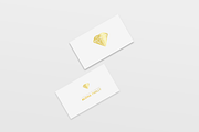 Diamond Gold Logo + Business Card, a Branding & Logo Template by Aloha Philly (Thumbnail 5 of 5)