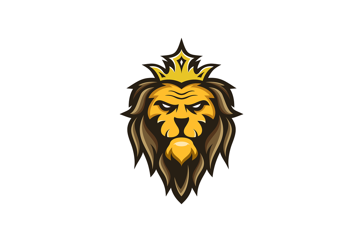 Lion Mascot Logo Design Vector, a Branding & Logo Template by majesticlogo