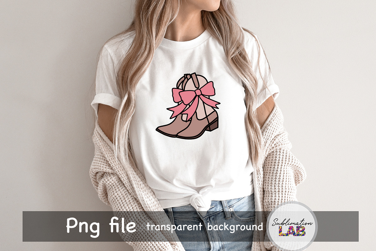 Western Coquette Cowgirl Clipart, an Object Graphic by Brush Lab (Photo 6 of 8)