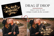 12 Christmas sparkle photo overlays, a Layer Style Add-On by BrownLeopard (Thumbnail 2 of 5)