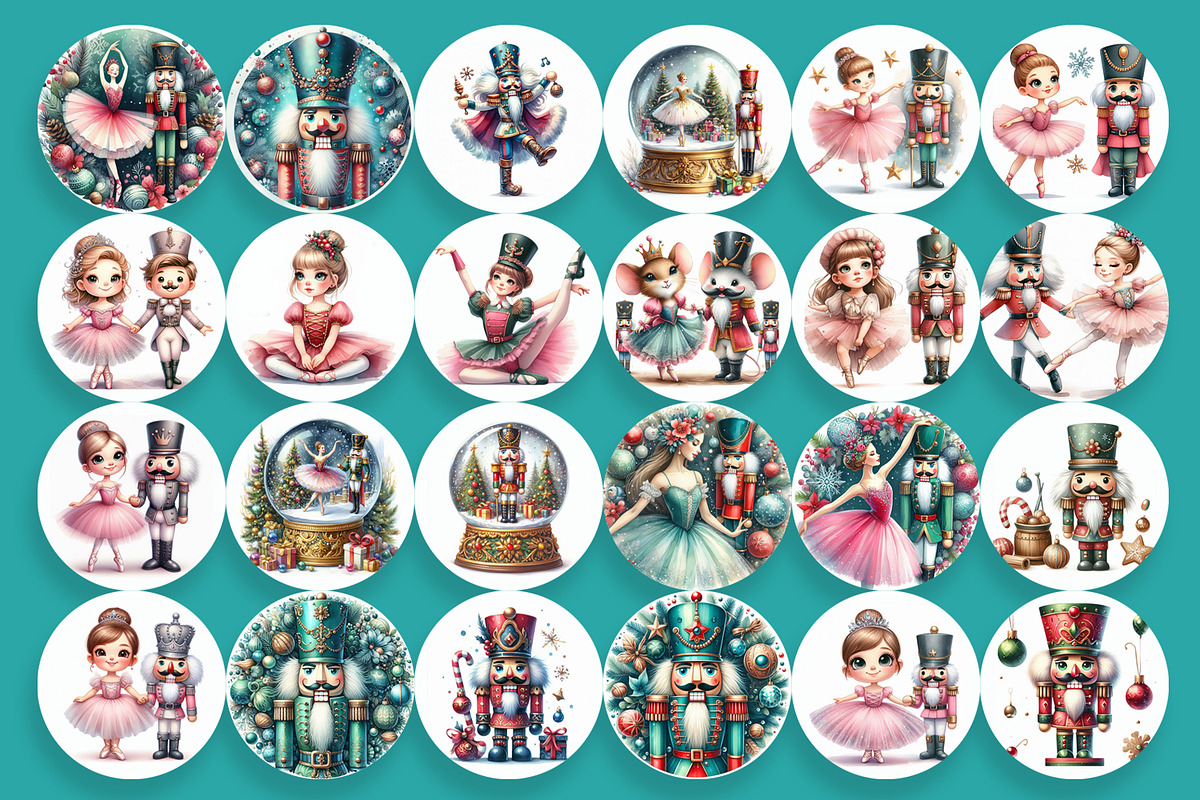 Christmas Ornament Nutcracker, a Person Illustration by ElenazlataArt (Photo 5 of 6)