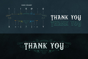 Reborn Typeface Extras