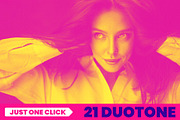 21 Duotone Effects, an Action Add-On by PSD Action (Thumbnail 7 of 22)