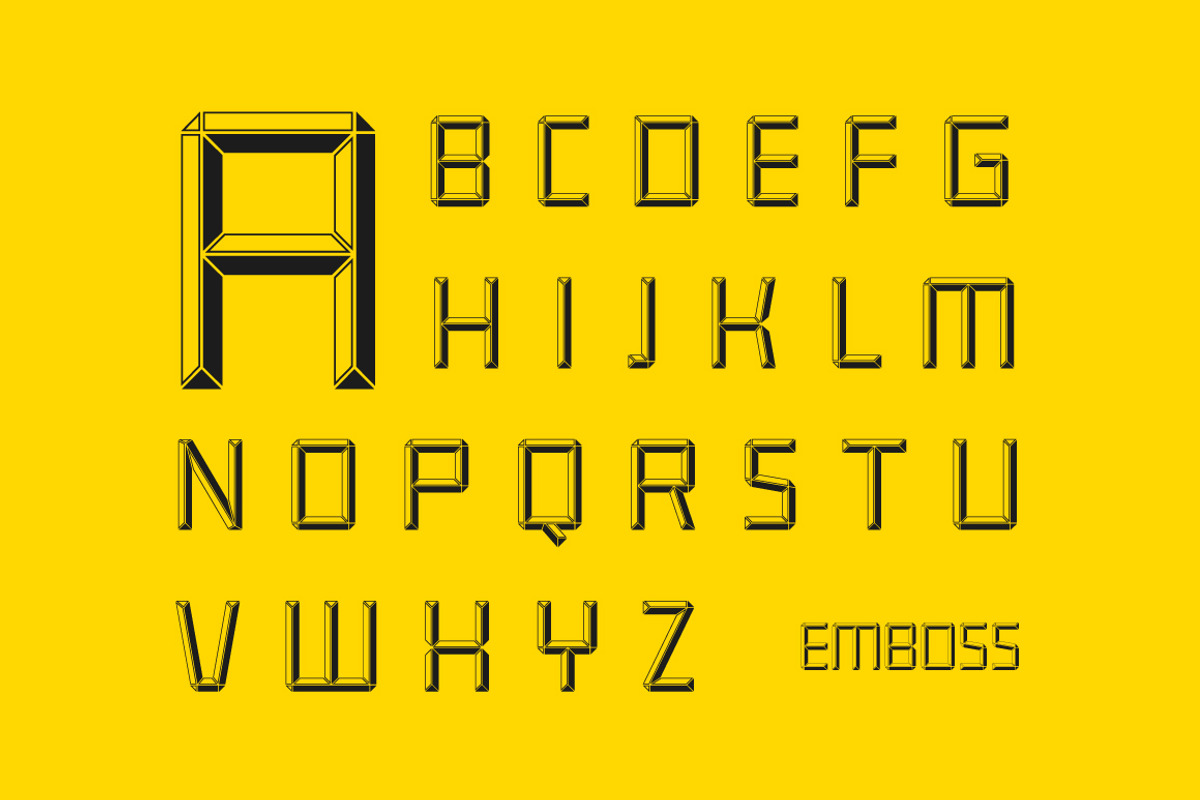 Construct family font preview 2