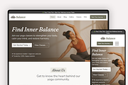 Yoga & Wellness Wix Studio Website, a Wix Template by Kitteeh (Thumbnail 6 of 10)