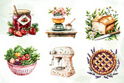 Spring Cooking Sublimation Clipart, an Icon by CreationArt (Thumbnail 2 of 6)