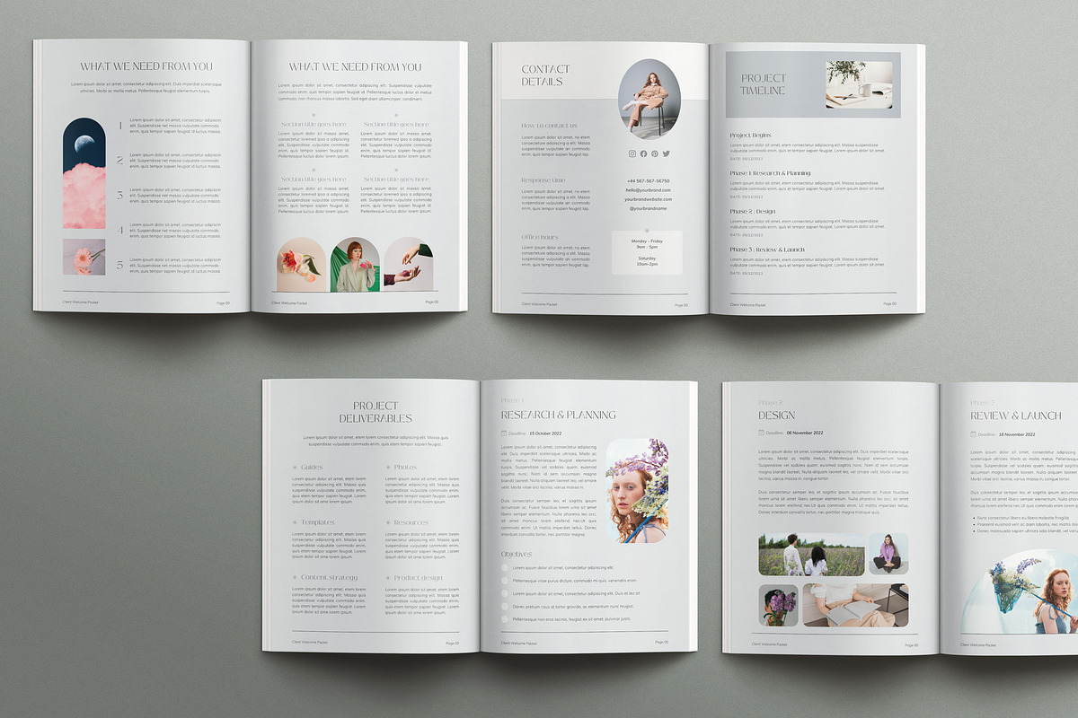 Service Experience Canva Templates, a Magazine Template by Sierra Creative Studio (Photo 10 of 17)