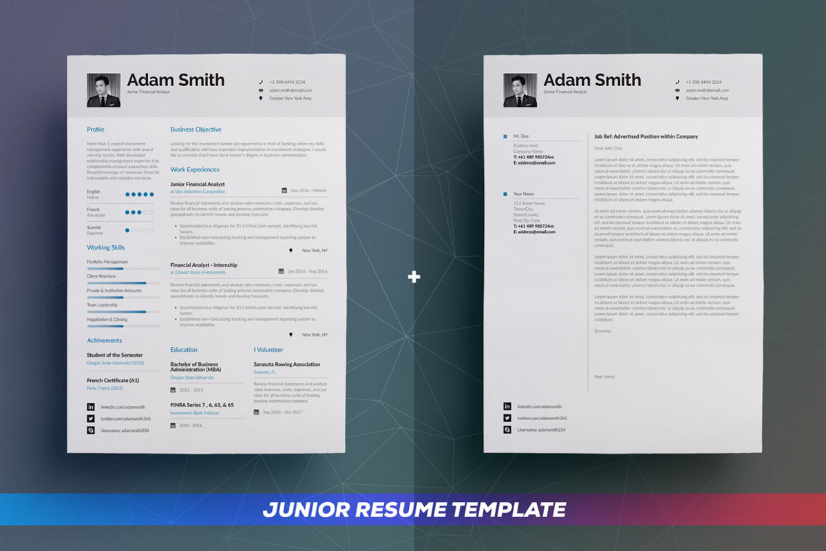Entire Shop - Resume/Cv Bundle, a Resume Template by TheResumeCreator (Photo 6 of 7)