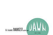 Green Sky, a Sans Serif Font by Nathalie Sinz (Thumbnail 6 of 9)