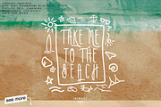Summers Typeface + BONUS vector, a Font by inumocca_type (Thumbnail 3 of 6)