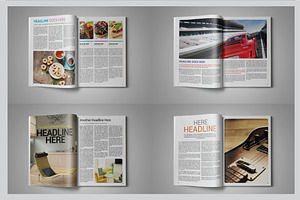 Magazine Template Vol. 01