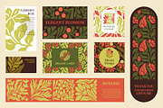 Hand-Drawn Earthy Wildflowers Kit, a Pattern Graphic by Lettering_Logo (Thumbnail 10 of 17)
