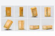 Metal Tin Can Mock-Up, a Packaging Mockup by DesignRushMarket (Thumbnail 1 of 6)