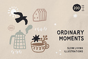Slow Living Illustrations, an Object Illustration by happpydesign (Thumbnail 1 of 14)
