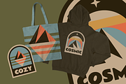 Inspiring Mountains Badges, an Illustration by Firowerk (Thumbnail 3 of 5)